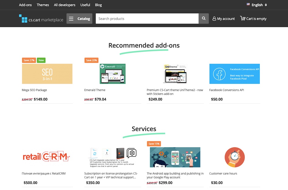 CS-Cart Marketplace
