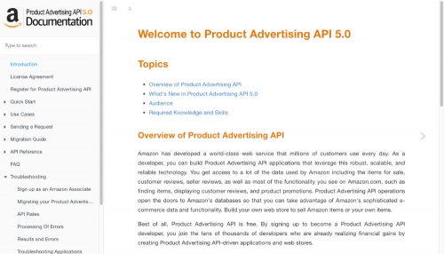 Product Advertising API 5.0 Documentation